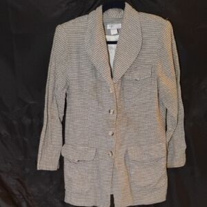 Vintage JRT Women's Gray Blazer